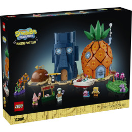 LEGO Icons - 11386 - Bob Esponja Pantalones Cuadrados: Fondo de Bikini