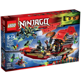 LEGO NINJAGO - 70738 - VUELO FINAL DEL BARCO DE ASALTO NINJA