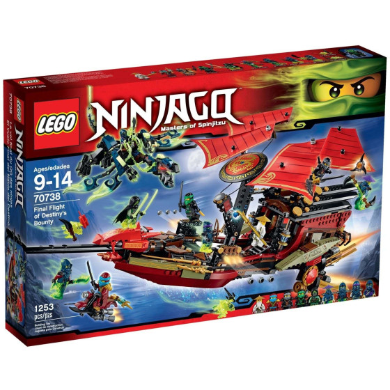 LEGO Ninjago - 70738 - El Vuelo Final del Barco de Asalto Ninja