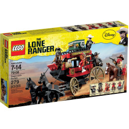 LEGO The Lone Ranger - 79108 - Huida en la Diligencia