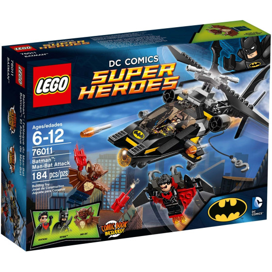 LEGO DC COMICS SUPER HEROES - 76011 - BATMAN: MAN-BAT ATTACK