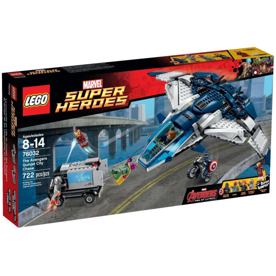 LEGO Marvel Super Heroes - 76032 - El Quinjet de los Vengadores en la Ciudad