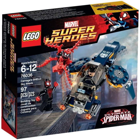 LEGO Marvel Super Heroes - 76036 - El Ataque Aéreo de Matanza a SHIELD