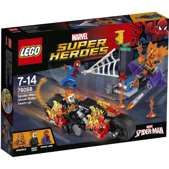 LEGO Marvel Super Heroes - 76058 - Spider-Man: Alianza con el Motorista Fantasma