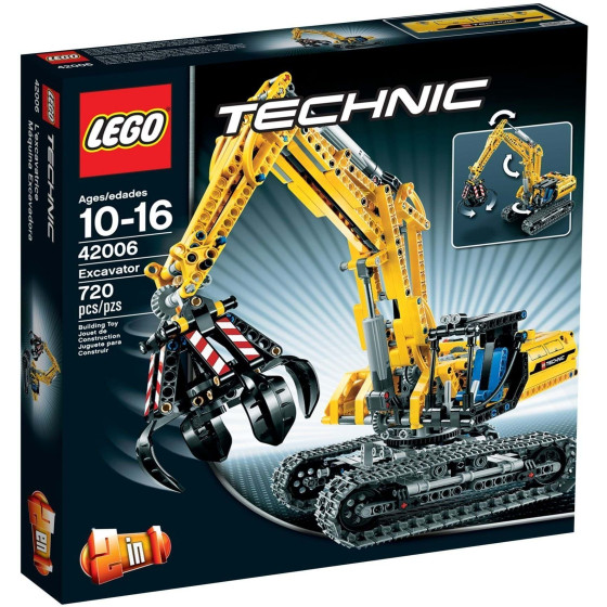 LEGO TECHNIC - 42006 - EXCAVADORA