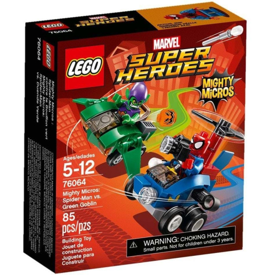 LEGO Marvel Super Heroes - 76064 - Mighty Micros: Spider-Man vs. Duende Verde