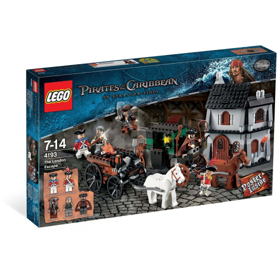 LEGO PIRATAS DEL CARIBE - 4193 - THE LONDON ESCAPE