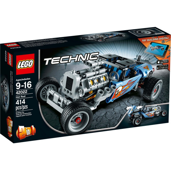 LEGO TECHNIC - 42022 - DEPORTIVO CLÁSICO (HOT ROD)