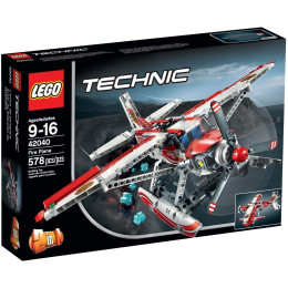 LEGO TECHNIC - 42040 - AVIÓN DE EXTINCIÓN DE INCENDIOS