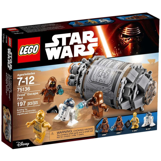 LEGO Star Wars - 75136 - Cápsula de escape Droid