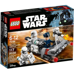 LEGO Star Wars - 75166 - Pack de Batalla: Deslizador de transporte de la Primera Orden