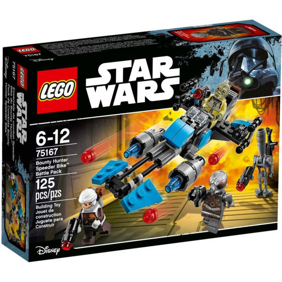 LEGO Star Wars - 75167 - Pack de Batalla: Speeder Bike de Bounty Hunter