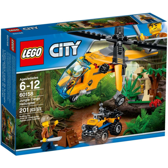 LEGO City - 60158 - Jungla: Helicóptero de Transporte