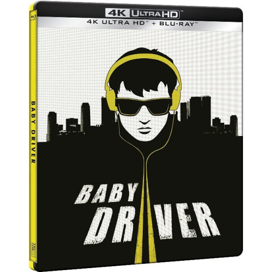 Baby Driver - Edición Metálica Especial [4K UHD/BLU-RAY]