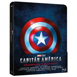 Capitán América: Trilogía - Edición Metálica [BLU-RAY]