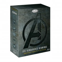 Vengadores Reunidos: Colección Completa 4 Películas [BLU-RAY]