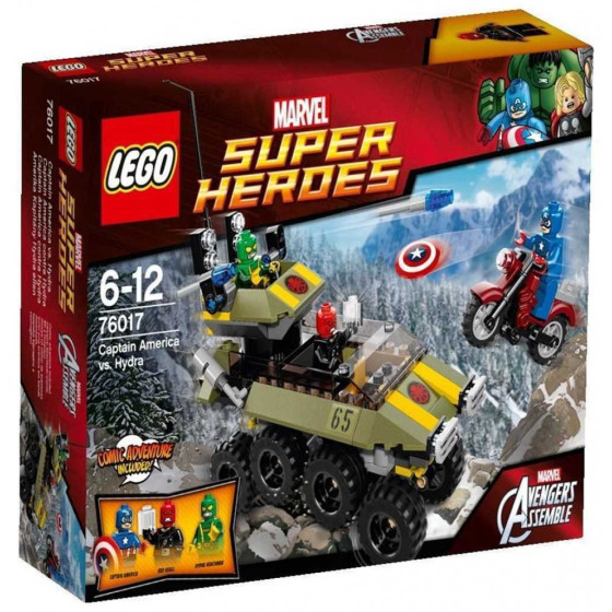 LEGO Marvel Super Heroes - 76017 - Capitán América vs. Hydra