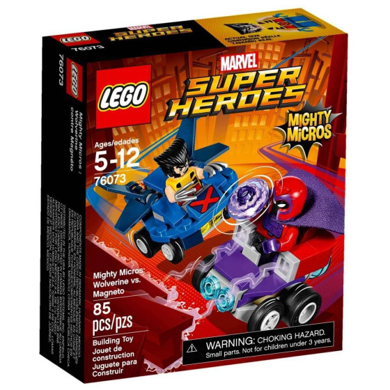 LEGO Marvel Super Heroes - 76073 - Mighty Micros: Lobezno vs. Magneto