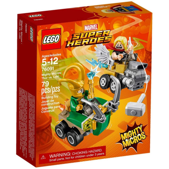 LEGO Marvel Super Heroes - 76091 - Mighty Micros: Thor vs. Loki