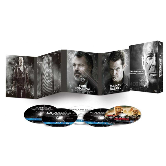 Jungla De Cristal: Colección Completa 1-5 (2017) [BLU-RAY]
