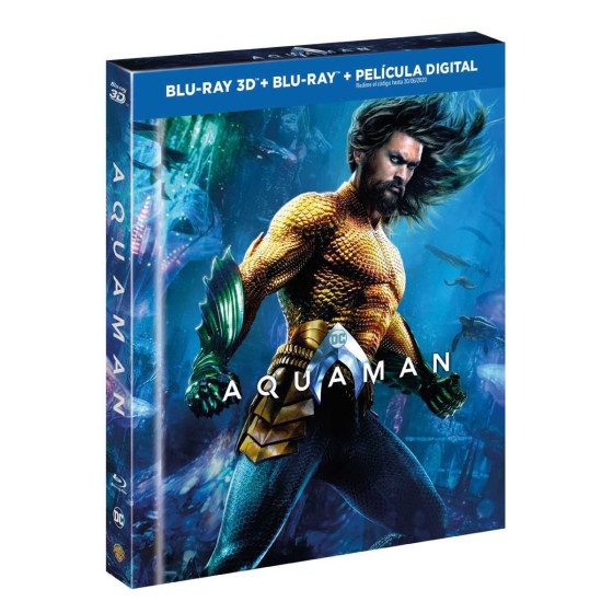 Aquaman - Edición Digibook [BLU-RAY/3D]