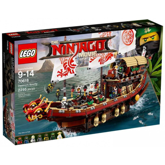 LEGO NINJAGO - 70738 - VUELO FINAL DEL BARCO DE ASALTO NINJA