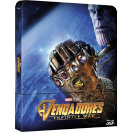 Vengadores: Infinity War - Edición Metálica [BLU-RAY/3D]