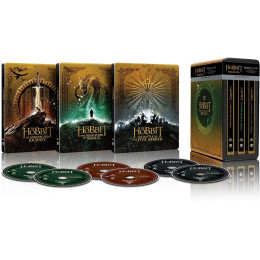 El Hobbit: Trilogía Cinematográfica - Edición Metálica [BLU-RAY]