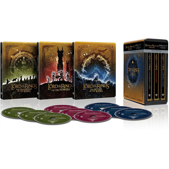 El Señor De Los Anillos: Trilogía - Edición Extendida (2020) [4K UHD/BLU-RAY]