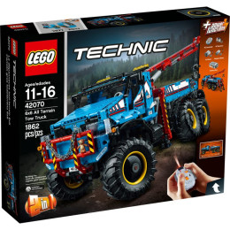 LEGO Technic - 42070 - Camión grúa todoterreno 6x6