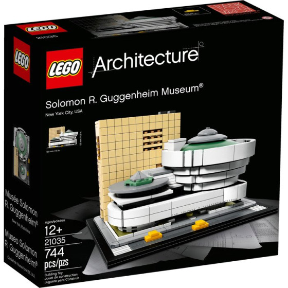 LEGO ARCHITECTURE - 21035 - SOLOMON R. GUGGENHEIM MUSEUM