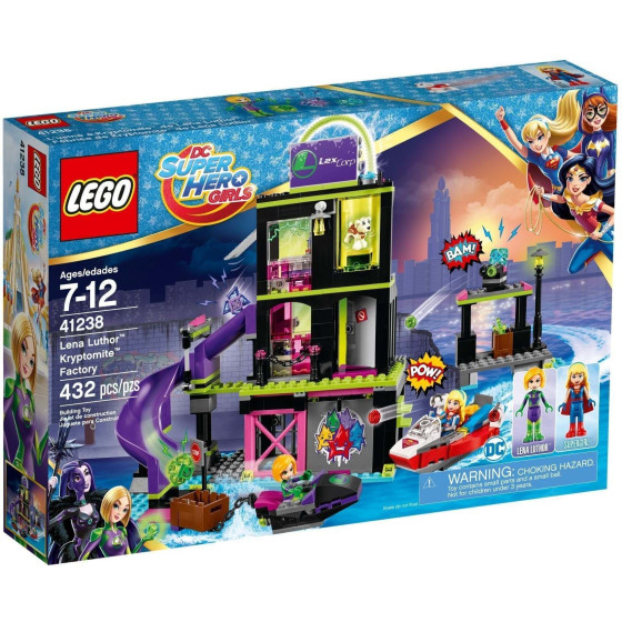 LEGO DC Super Hero Girls - 41238 - Fábrica de Kryptomite de Lena Luthor