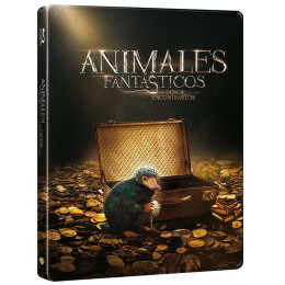ANIMALES FANTÁSTICOS Y DÓNDE ENCONTRARLOS - EDIC. METÁLICA [BLU-RAY]
