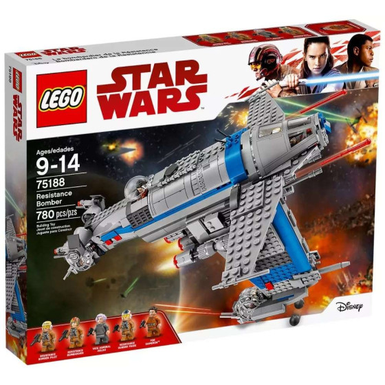 LEGO Star Wars - 75188 - Bombardero de la Resistencia