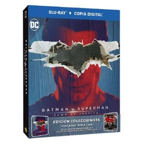 BATMAN V SUPERMAN: EL AMANECER DE LA JUSTICIA - EDIC. METÁLICA [BLU-RAY]