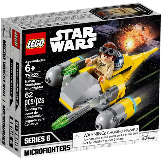 LEGO Star Wars - 75223 - Microfighter: Caza Estelar de Naboo