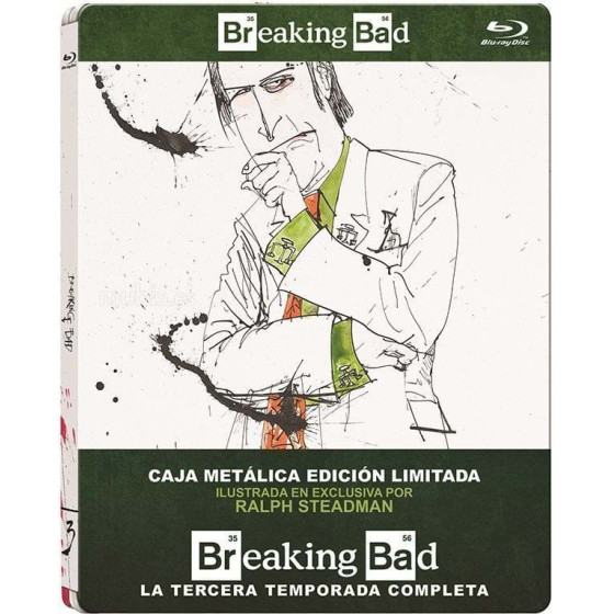 BREAKING BAD: TEMPORADA 3 - EDIC. METÁLICA [BLU-RAY]