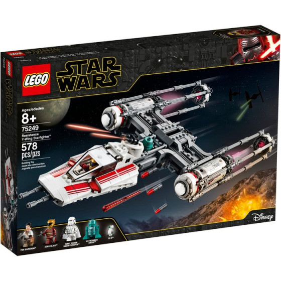 LEGO Star Wars - 75249 - Caza Estelar Ala-Y de la Resistencia