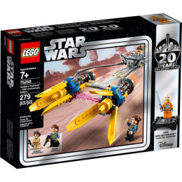 LEGO Star Wars - 75258 - Vaina de Carreras de Anakin (Edición 20 Aniversario)