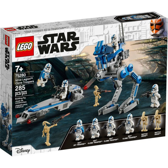 LEGO Star Wars - 75280 - Soldados Clon de la Legión 501