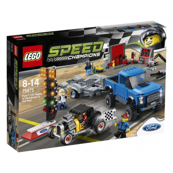 LEGO Speed Champions - 75875 - Ford F-150 Raptor y Ford A modificado