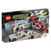 LEGO Speed Champions - 75876 - Puesto de reparación para Porsche 919 Hybrid y 917K