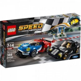 LEGO Speed Champions - 75881 - Ford GT de 2016 y Ford GT40 de 1966
