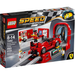 LEGO Speed Champions - 75882 - Ferrari FXX K y centro de desarrollo
