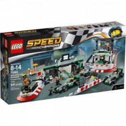 LEGO Speed Champions - 75883 - Equipo de Formula One MERCEDES AMG PETRONAS