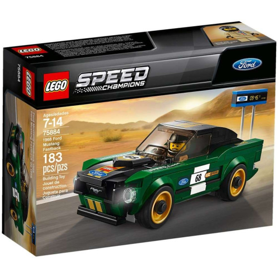 LEGO Speed Champions - 75884 - Ford Mustang Fastback de 1968
