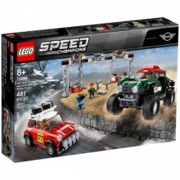 LEGO Speed Champions - 75894 - Mini Cooper S Rally de 1967 y MINI John Cooper Works Buggy de 2018