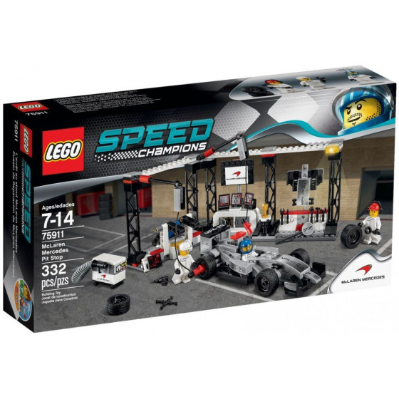 LEGO Speed Champions - 75911 - Puesto De Reparación de McLaren Mercedes