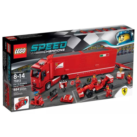 LEGO Speed Champions - 75913 - F14 T y Camión de la Escudería Ferrari
