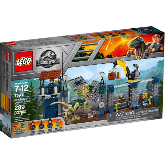 LEGO JURASSIC WORLD - 75920 - LA HUIDA DEL RAPTOR
